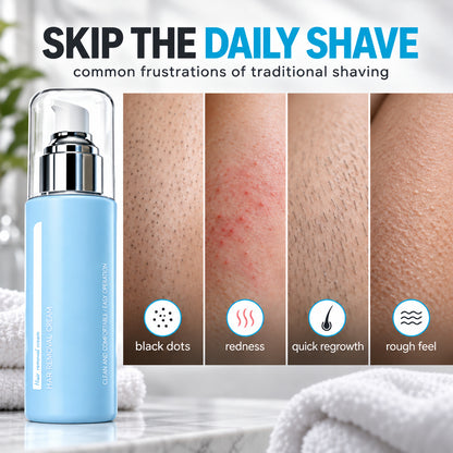🥳2026 HOT SALE❄️🌸 Ice-Cooling Hair Removal Cream – instantly soothes sensitive skin. ✨