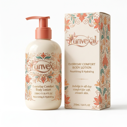 Everyday Comfort Body Lotion with Glycerin and Shea Butter for Daily Moisturizing — 250 mL