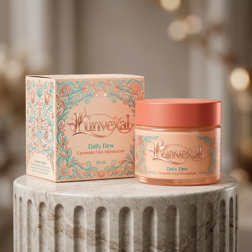 Daily Dew Ceramide Face Moisturizer for a Comfortable, Hydrated-Looking Skin Routine — 50 mL