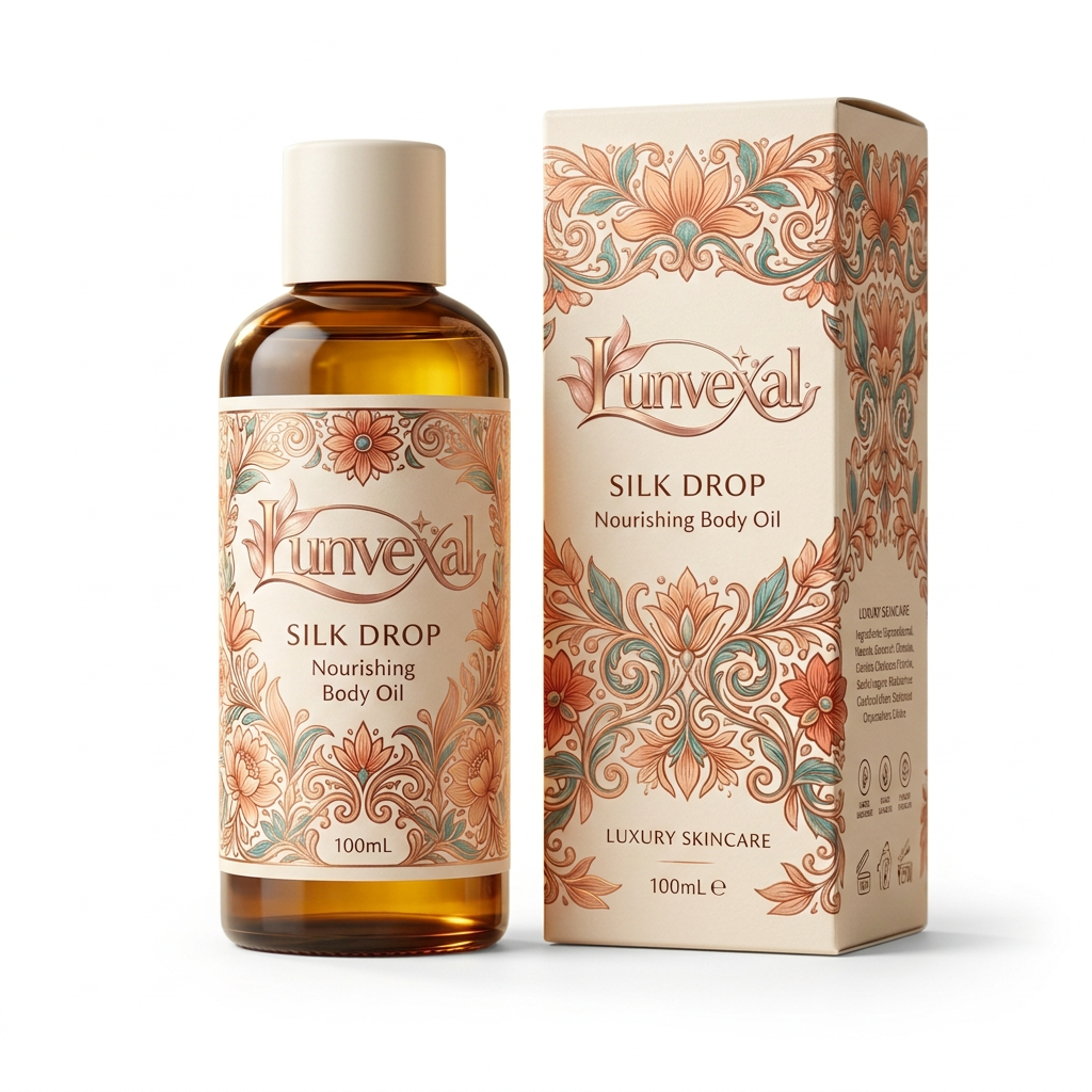 Silk Drop Nourishing Body Oil with Squalane and Jojoba Oil — 100 mL