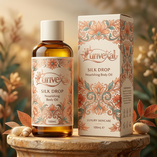 Silk Drop Nourishing Body Oil with Squalane and Jojoba Oil — 100 mL