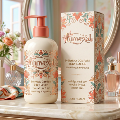 Everyday Comfort Body Lotion with Glycerin and Shea Butter for Daily Moisturizing — 250 mL