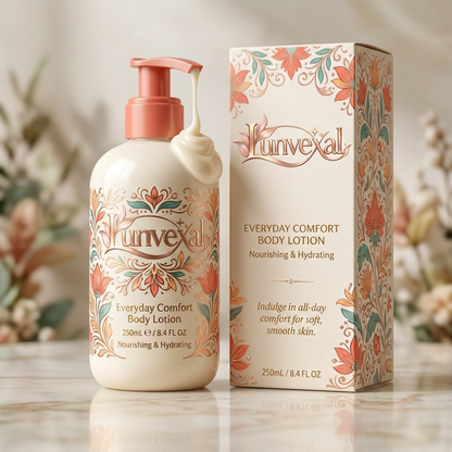 Everyday Comfort Body Lotion with Glycerin and Shea Butter for Daily Moisturizing — 250 mL