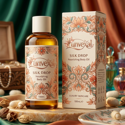 Silk Drop Nourishing Body Oil with Squalane and Jojoba Oil — 100 mL
